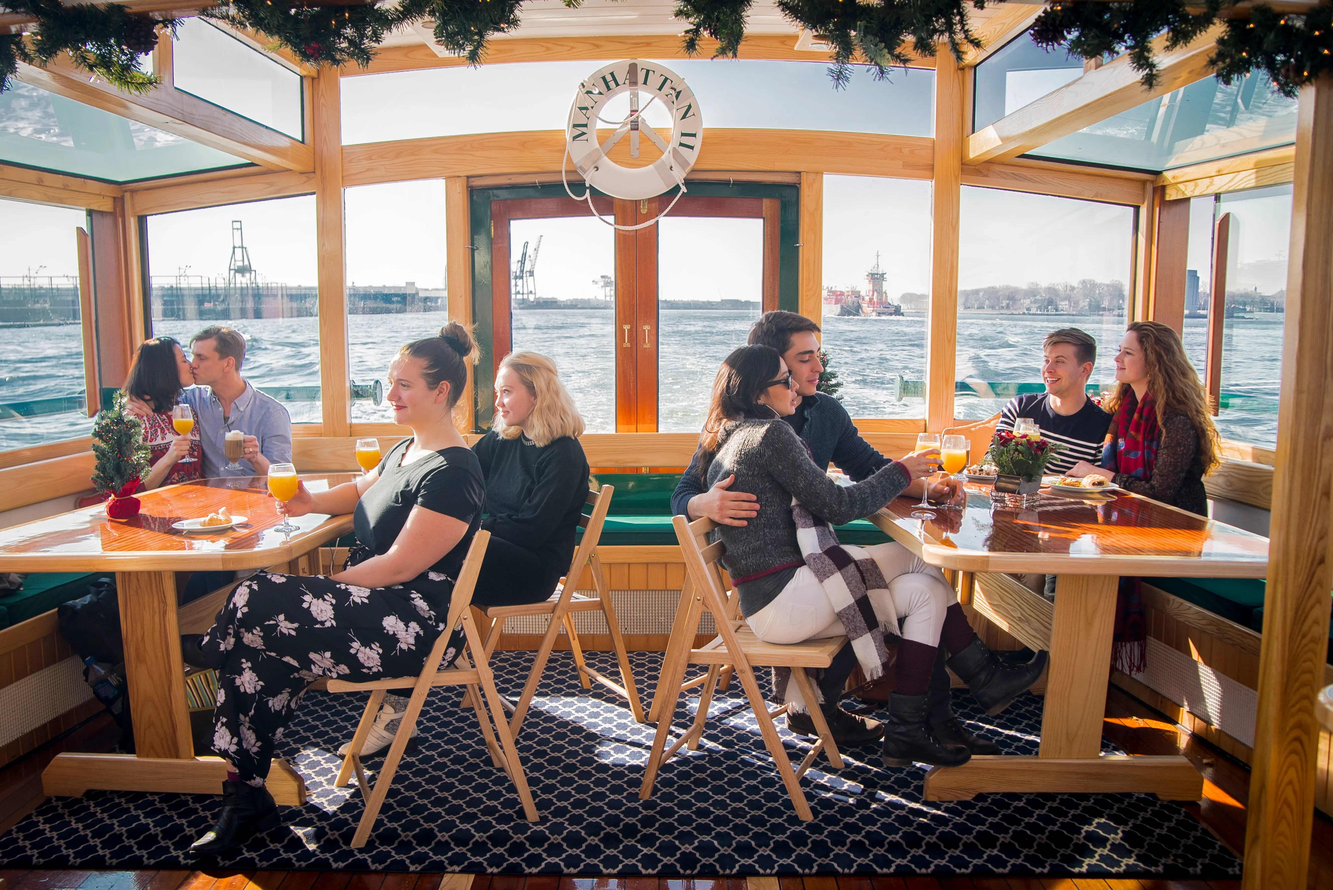 Image for We're having brunch on a boat!